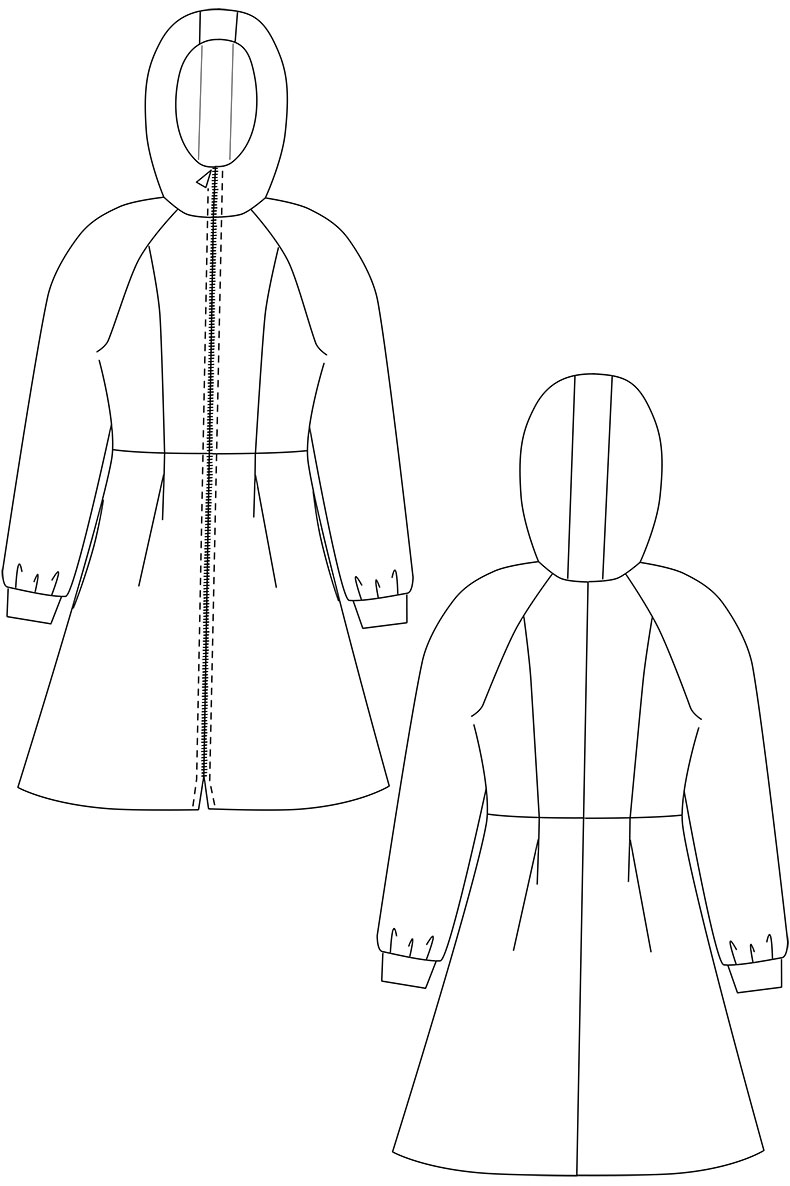 Sew a Tilda Jacket and Short Coat with our Sewing Pattern