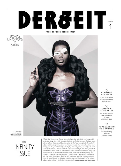 Cover von DERZEIT, Juli 2010 - The Infinity Issue